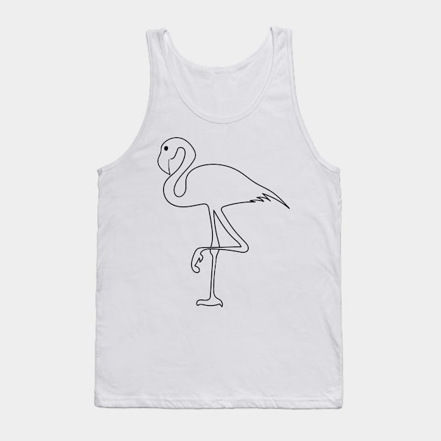 Flamingos flamingo Tank Top by Johnny_Sk3tch